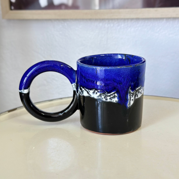 Mug anse milieu moucheté - Ajbir