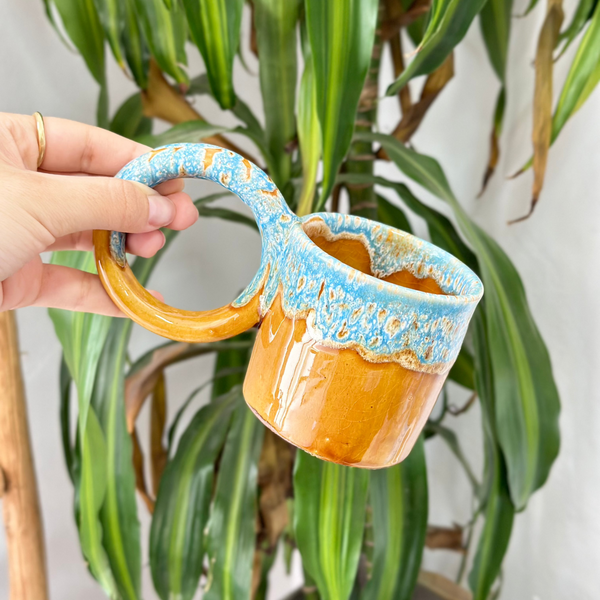 Mug anse milieu moucheté - Ajbir