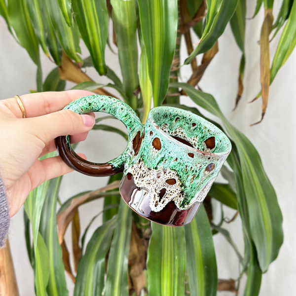 Mug anse milieu moucheté - Ajbir