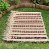 Tapis Extérieur en osier et laine 1m70/1m20 - Ajbir
