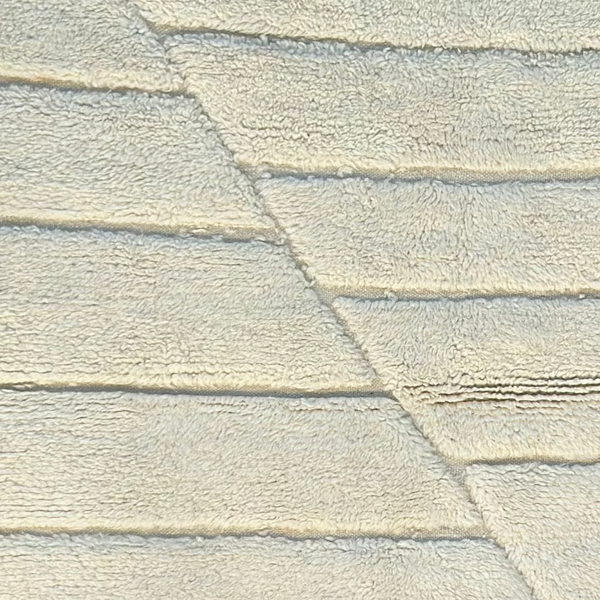 Tapis Mrirt crème- 162cm / 118cm - Ajbir