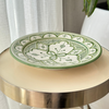 Assiette Taddart vert - Ajbir