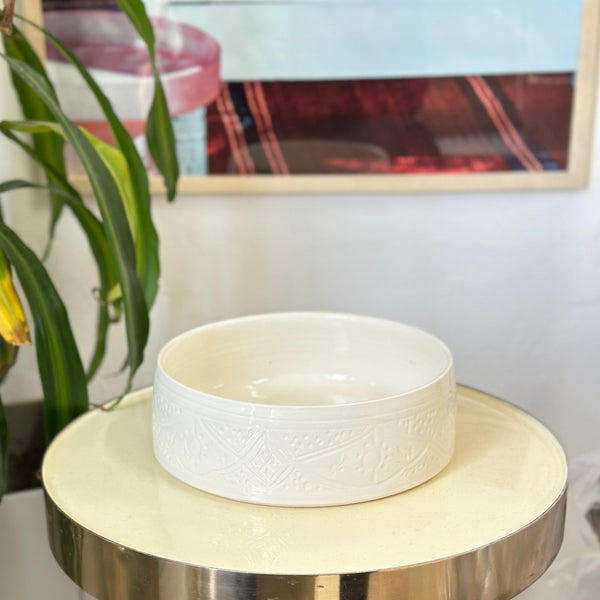 Présentoir Tizwelt blanc 20cm - Ajbir