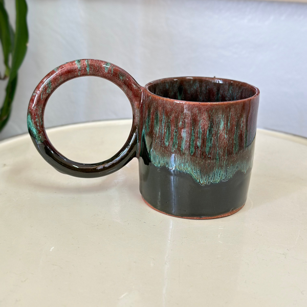 Mug anse milieu moucheté - Ajbir