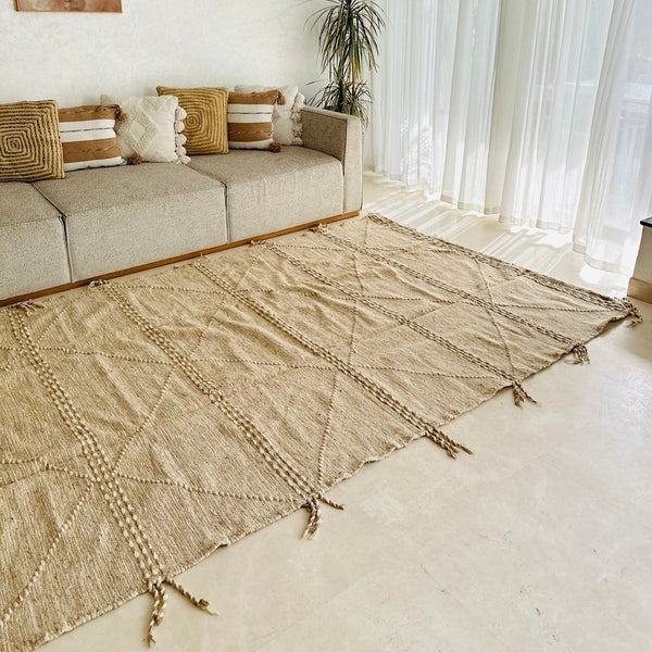 Tapis Zanafi beige - 2,87m / 1,96m - Ajbir
