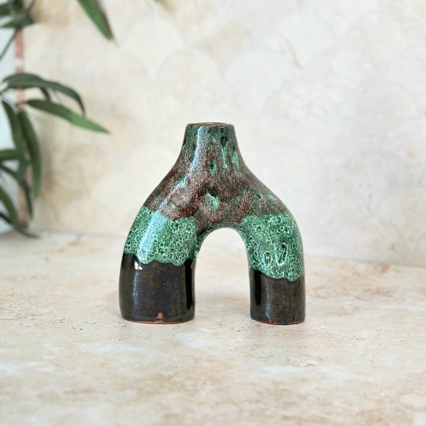 Vase Azul mini vernis imprimé