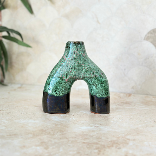 Vase Azul mini vernis imprimé