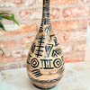 Vase Amazigh marron et noir (Pièce unique)