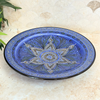 Assiette Nakch bleu