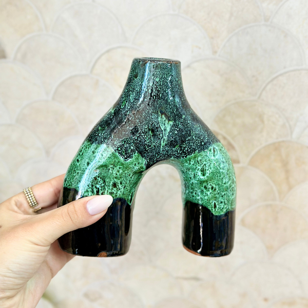 Vase Azul mini vernis imprimé