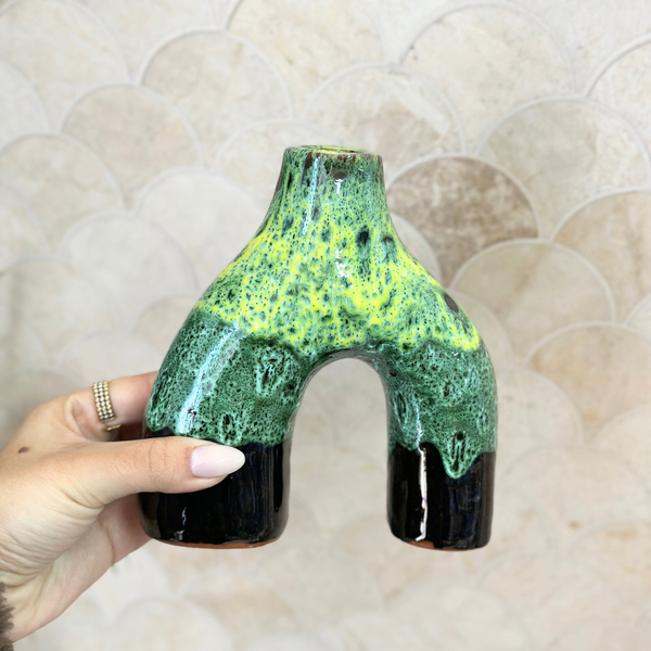 Vase Azul mini vernis imprimé