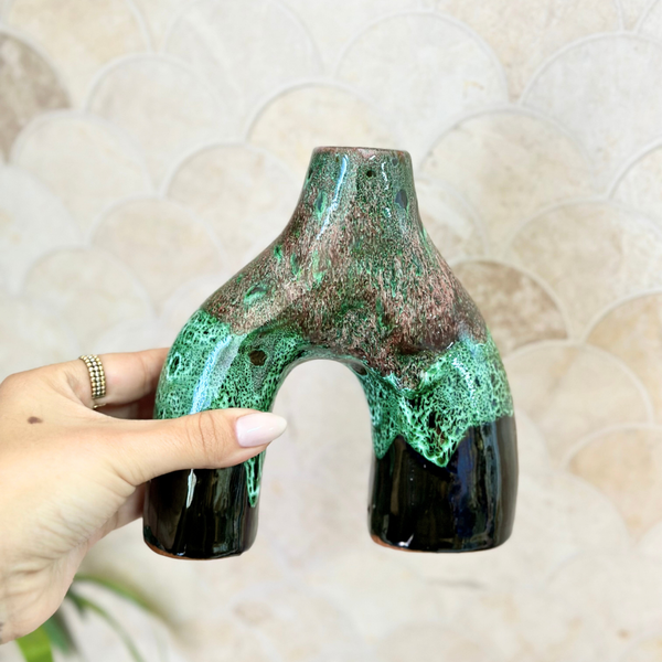 Vase Azul mini vernis imprimé