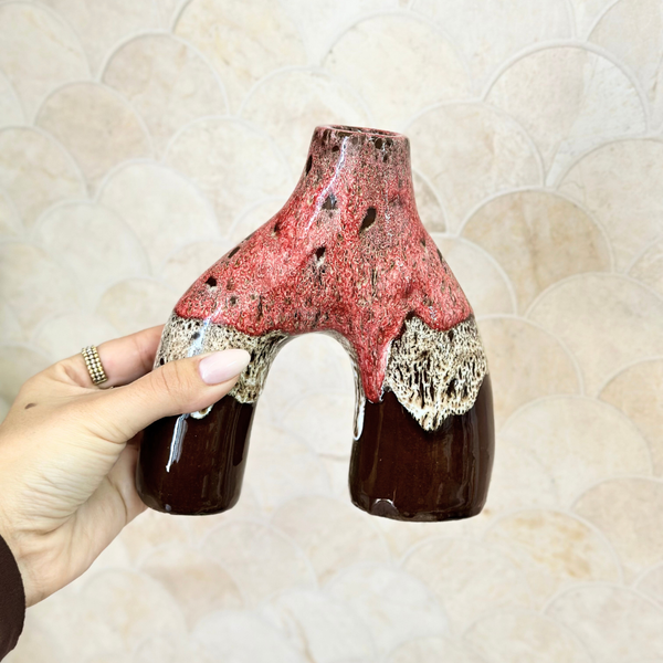 Vase Azul mini vernis imprimé