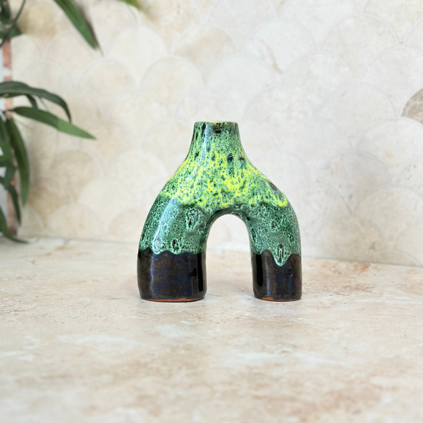 Vase Azul mini vernis imprimé