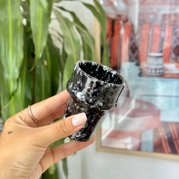 Tasse à café beldi moucheté