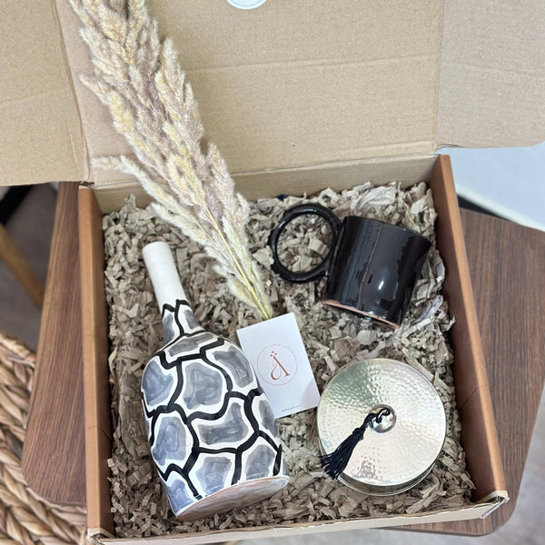 Coffret cadeau Zellige noir