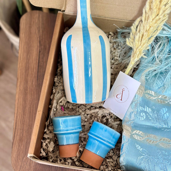 Coffret cadeau artisanal Kdib Bleu ciel