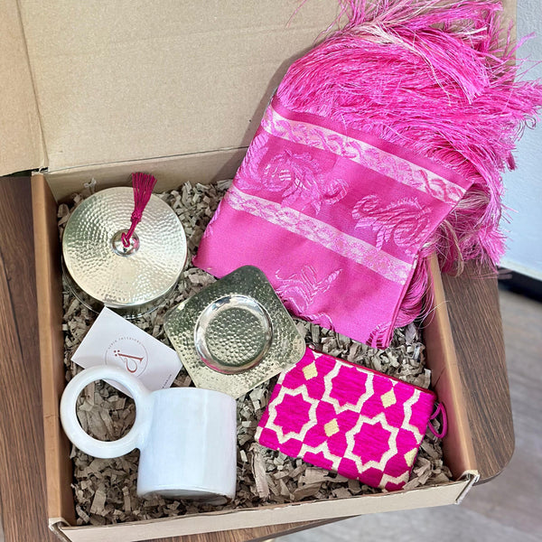 Coffret cadeau artisanal Kdib Rose