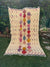 Tapis Berbère Azilal 100% Multicolore en Laine De Mouton2,33m/1,43m