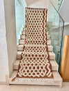 Tapis Berbère Runner Azilal 100% Multicolore en Laine De Mouton2,87m/81cm