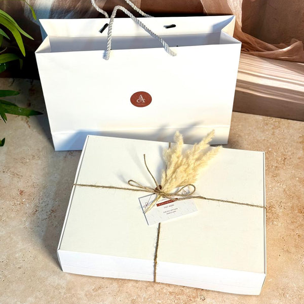 Coffret cadeau artisanal Daya corail