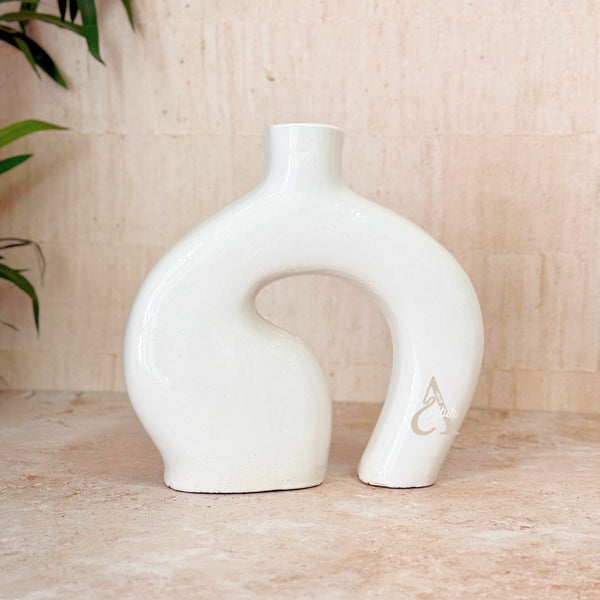 Vase artisanal Atlas vernis