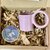 Coffret cadeau artisanal mini violet