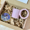 Coffret cadeau artisanal mini violet