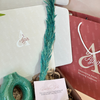 Coffret cadeau artisanal turquoise