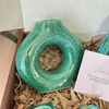 Coffret cadeau artisanal turquoise