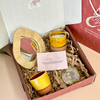 Coffret cadeau artisanal miroir jaune