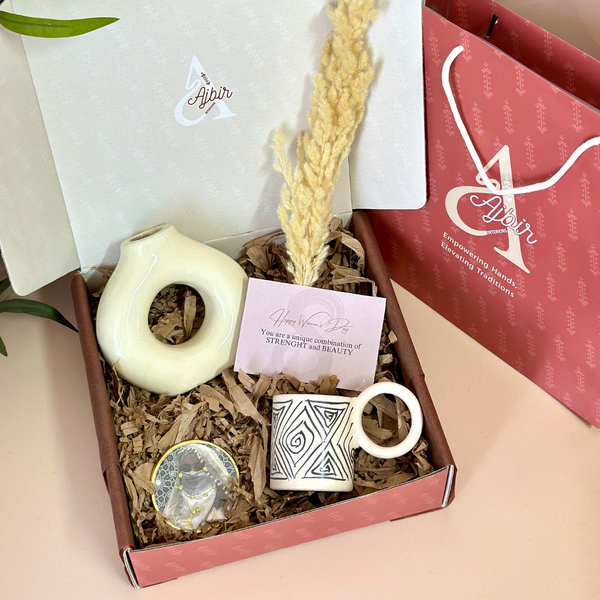 Coffret cadeau artisanal Tit blanc
