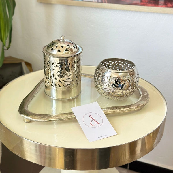 Mbikhra en cuivre argentée 2 - Ajbir