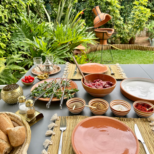 Set de table à pompon (2pièces) - Ajbir