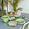 Assiette Tizwelt vert - Ajbir