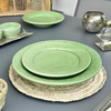 Assiette Tizwelt vert - Ajbir