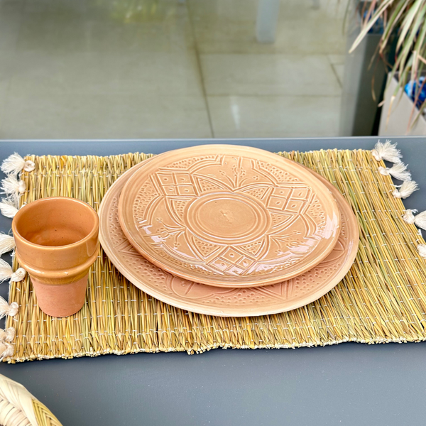 Assiette Tizwelt nude - Ajbir