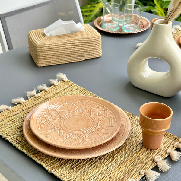 Assiette Tizwelt nude - Ajbir