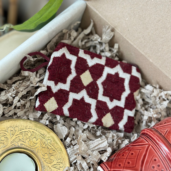 Coffret cadeau artisanal mini Tizwelt bordeau