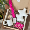 Coffret cadeau artisanal Tayyugt blanc et rose