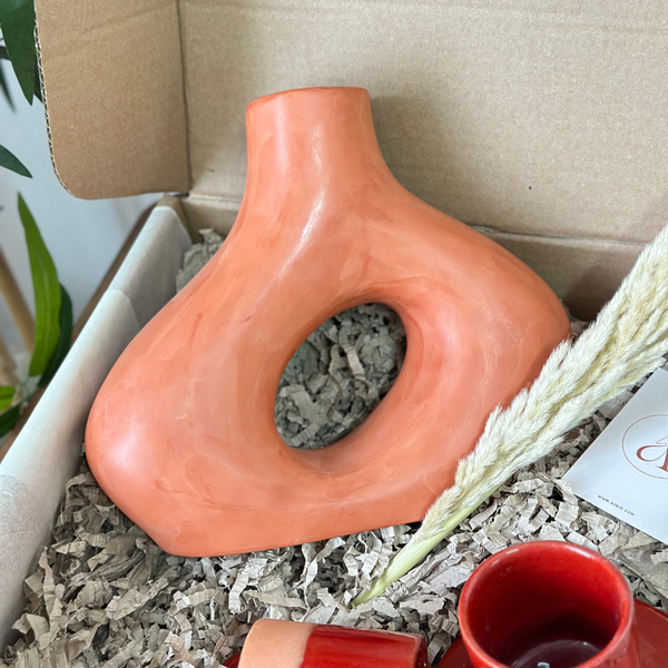 Coffret cadeau artisanal Medina rouge