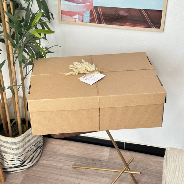 Coffret cadeau artisanal XL Medina mauve