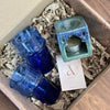 Coffret cadeau artisanal mini thé bleu