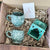 Coffret cadeau artisanal mini turquoise