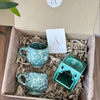 Coffret cadeau artisanal mini turquoise
