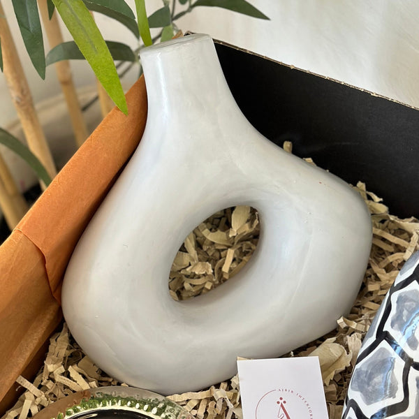 Coffret cadeau artisanal XL Zellige gris