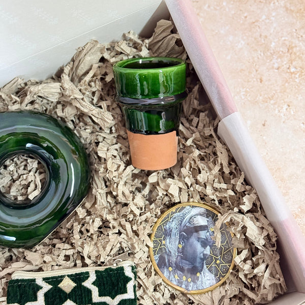 Coffret artisanal Hazza vert