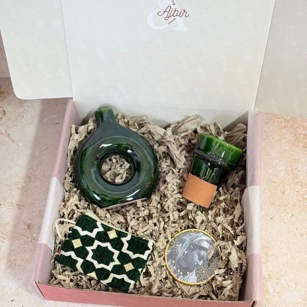 Duo 2 coffrets cadeaux Vert Royal