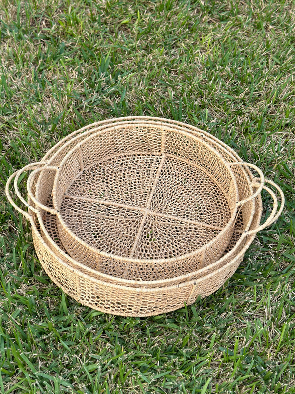 Plateau raphia Tizri petit - Ajbir