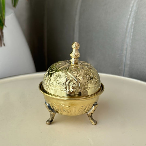 Sucrier traditionnel doré - Ajbir